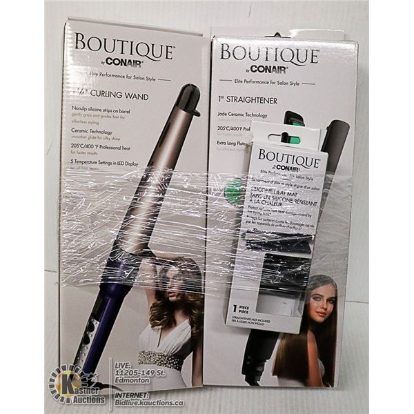 BOUTIQUE BY CONAIR HAIR STYLING PRODUCTS
