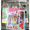 Image 1 : FASHION PLATES +DISNEY PRINCESS 6PC STATIONERY SET