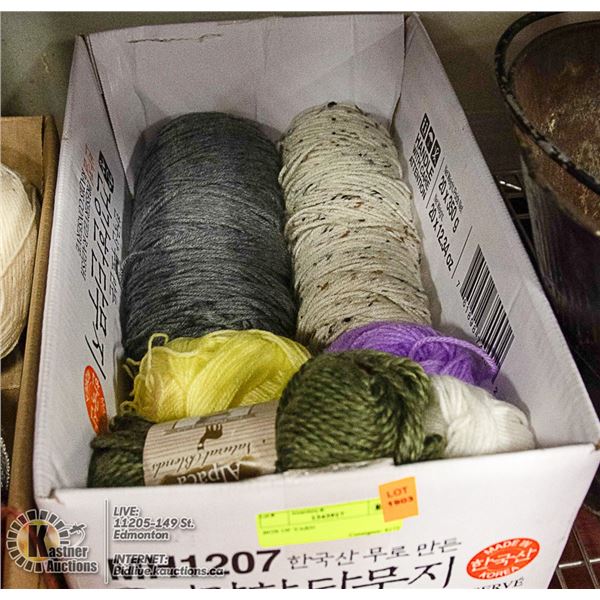 BOX OF YARN