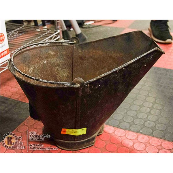 ANTIQUE COAL BUCKET