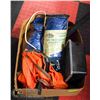 Image 1 : LARGE BOX OF CAMPING GEAR AND SUPPLIES INCL.