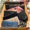 Image 1 : BOX OF CLUTCH PURSES WALLETS AND CHANGE