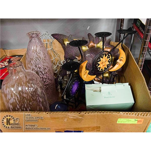 BOX WITH INDOOR/OUTDOOR DECOR - INCL.