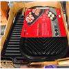 Image 1 : FLAT WITH 2 LARGE CAST IRON GRILL PLATES -