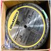 Image 1 : BOX W/ 3 SAW BLADES  2 -10 & 1 7.5