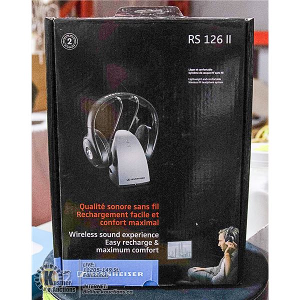 SENNHEISER WIRELESS HEADPHONES