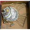 Image 1 : SHOWHOME DECOR METAL FISH FINE  12X13