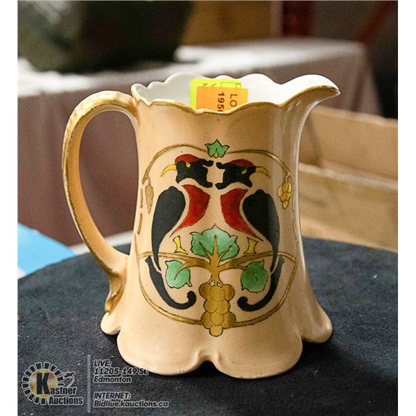 VINTAGE PITCHER HANDPAINTED MADELEINE BAVARIA