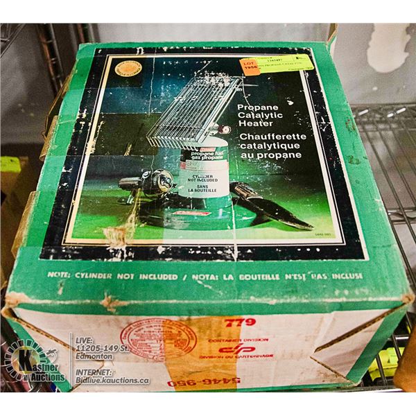 COLEMAN PROPANE CATALYTIC HEATER