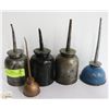 Image 1 : ANTIQUE OIL CAN COLLECTION