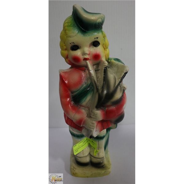 ANTIQUE CHALKWARE SCOTTISH LASS