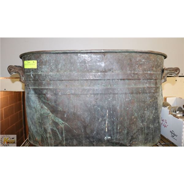 COPPER ANTIQUE DOUBLE BOILER