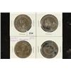 Image 1 : 4-CANADA TRADE DOLLARS BRILLIANT UNC