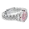 Image 7 : Rolex Ladies Stainless Steel Diamond Lugs & Ruby Datejust Wristwatch 36MM