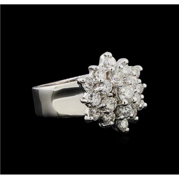 14KT White Gold 1.55 ctw Diamond Ring