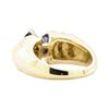Image 3 : 1.76 ctw Sapphire And Diamond Ring - 14KT Yellow Gold