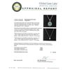 Image 3 : 2.52 ctw Emerald and Diamond Pendant With Chain - 14KT White Gold