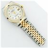 Image 7 : Rolex Mens 2 Tone Mother Of Pearl Diamond & Sapphire Datejust Wristwatch