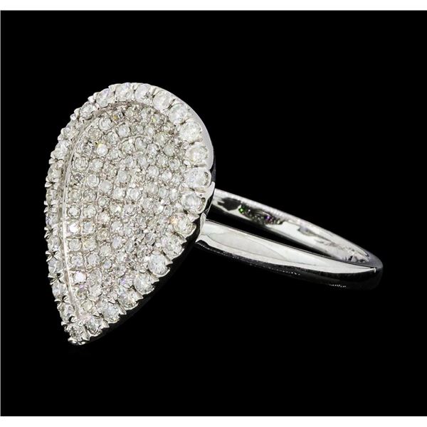 0.70 ctw Diamond Ring - 14KT White Gold