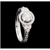 Image 4 : 1.31 ctw Diamond Ring - 14KT White Gold