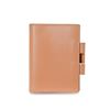 Image 1 : Hermes Peach Leather Mini Agenda Wallet