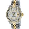 Image 2 : Rolex Ladies Quickset 2 Tone Mother Of Pearl Channel Diamond Datejust Wristwatch