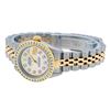 Image 8 : Rolex Ladies Quickset 2 Tone Mother Of Pearl Channel Diamond Datejust Wristwatch