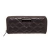 Image 1 : Marc By Marc Jacobs Black Quilted Leather Long Zippy Wallet