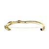 Image 2 : 0.65 ctw Diamond Bangle Bracelet - 14KT Yellow Gold