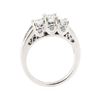 Image 4 : 1.00 ctw Diamond Ring - 14KT White Gold