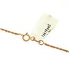 Image 5 : 14K Rose Gold 0.13 ctw Diamond Open Heart Disc Pendant w/ 16" Rope Chain