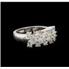 Image 1 : 14KT White Gold 1.54 ctw Diamond Ring