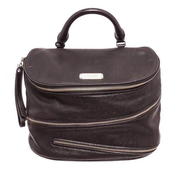 Marc By Marc Jacobs Black Serpentine Satchel