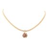 Image 2 : 0.51 ctw Diamond and Pearl Pendant & Chain - 14KT Rose Gold
