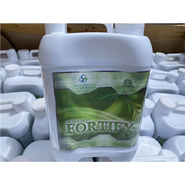 CRATE OF GREEN SKY BIO 'FORTIFY' FERTILIZER, 72 X 4 LITRE JUGS, TOTAL OF 288 LITRES