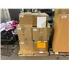 Image 1 : PALLET OF ASSORTED RING BINDERS & PLASTIC SHEET STOCK