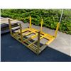 Image 1 : YELLOW STEEL 56"W X 71"L FORKLIFT PRODUCT LIFTING JIG