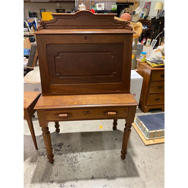 Antique drop front desk