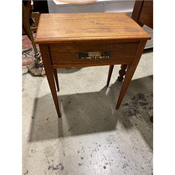 Teak side table