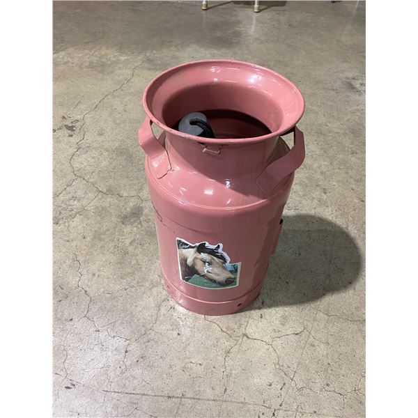 Milk can