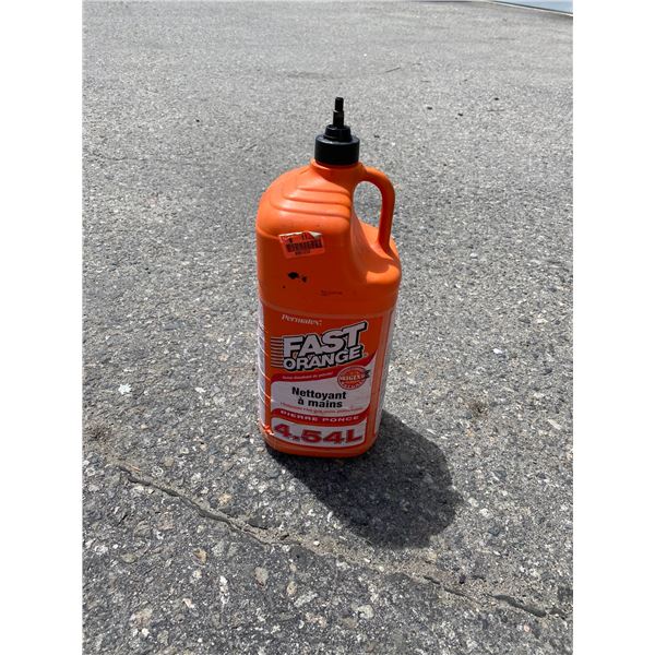 Fast orange almost full