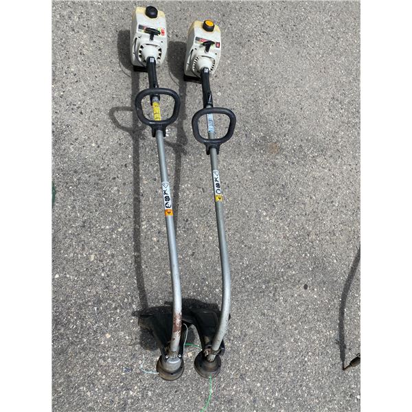 Two ryobi weed eaters