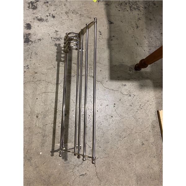 Towel rack wall mount