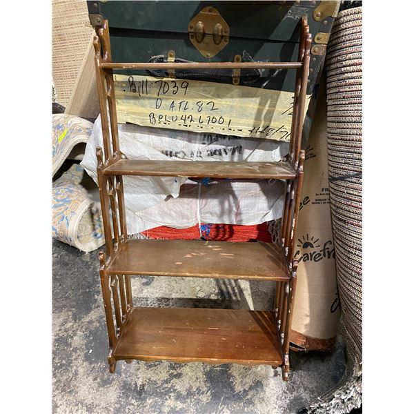 Wall hanging of decor shelf