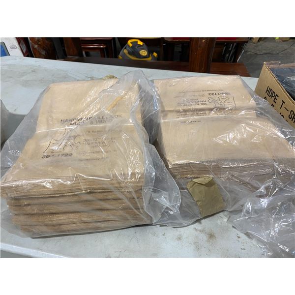 4 bundles paper bags