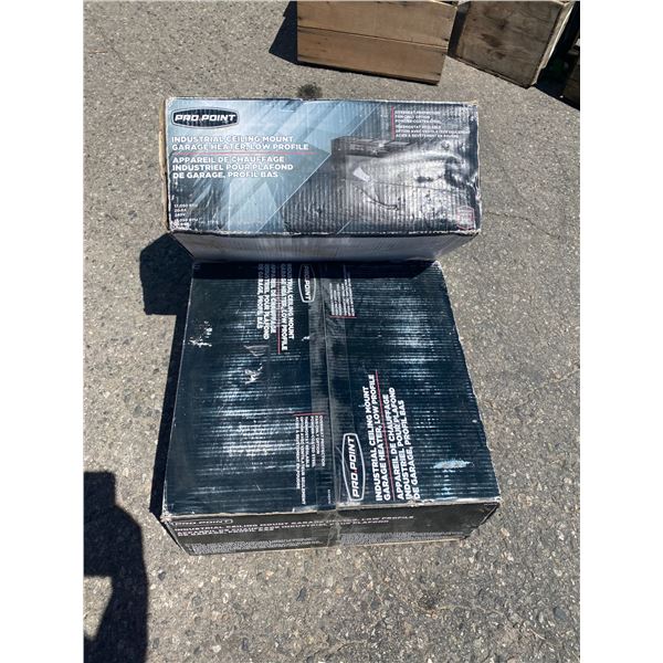 Industrial ceiling mount garage heater 2