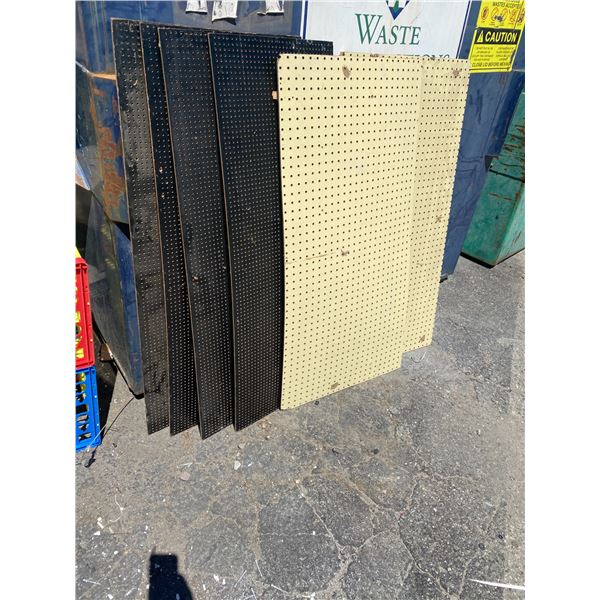 Lot of peg boards