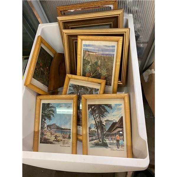 Lot pictures and frames
