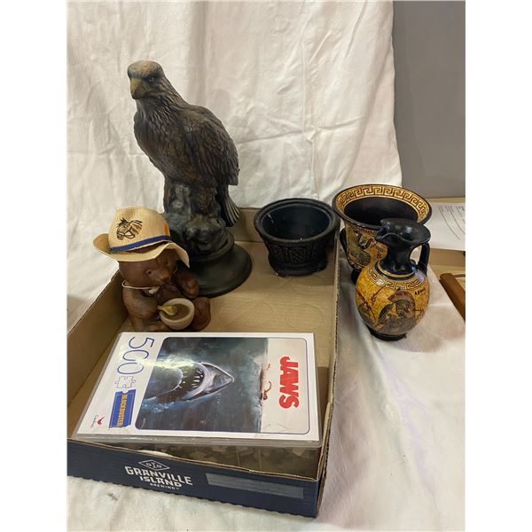Lot collectibles eagle tal broken