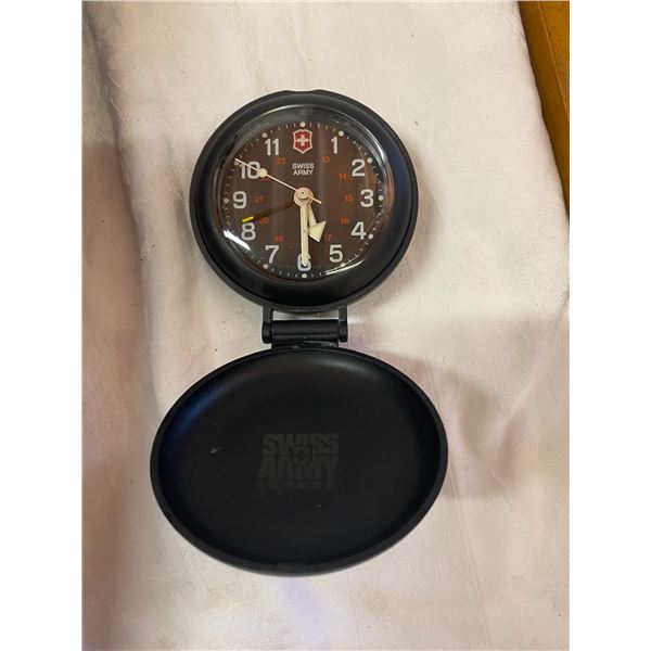Swiss army brand pocket clock
